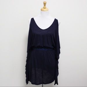 Free People navy tunic dress